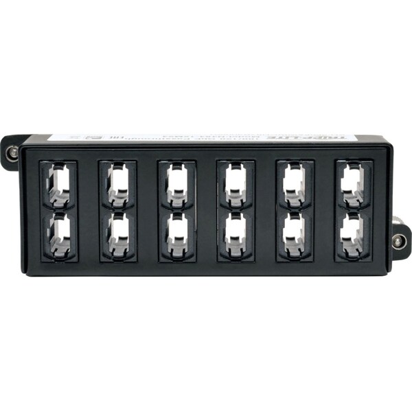 Tripp Lite Fiber Cassette, 100Gb/120Gb, 12 MTP/MPO - N484-12M24