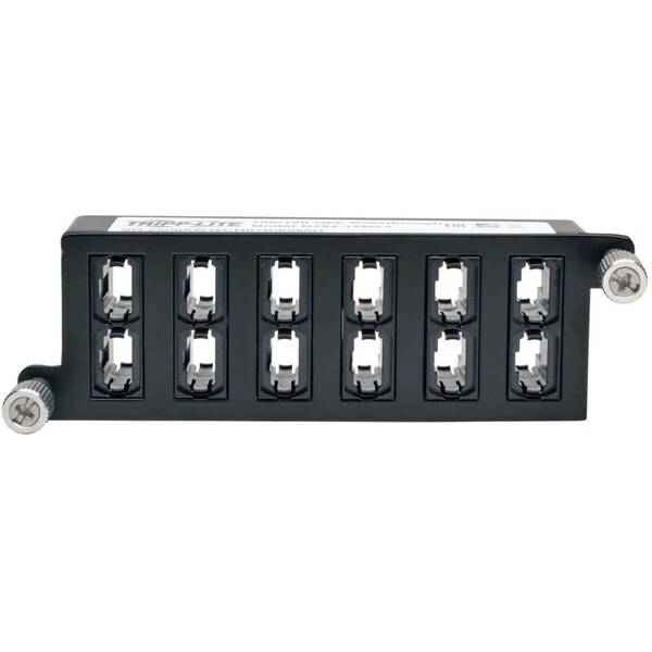 Tripp Lite Fiber Cassette, 100Gb/120Gb, 12 MTP/MPO - N484-12M24
