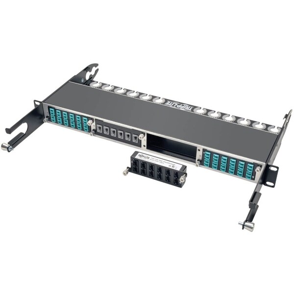 Tripp Lite Fiber Cassette, 100Gb/120Gb, 12 MTP/MPO - N484-12M24