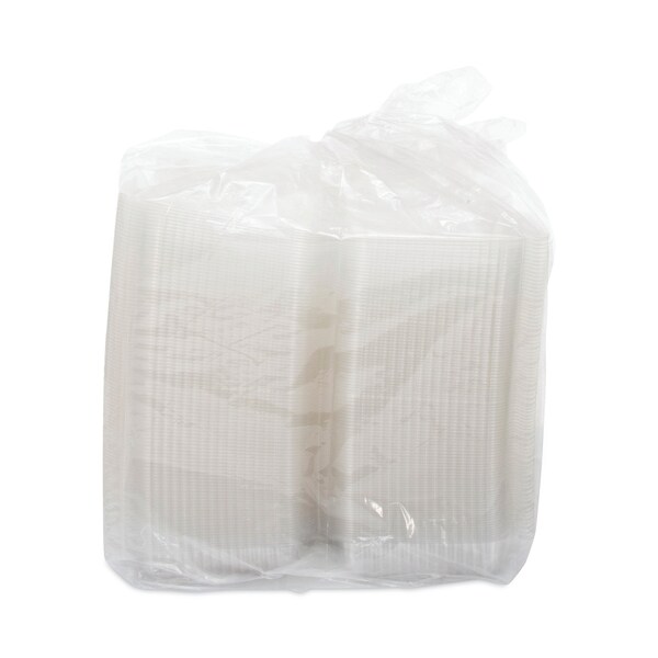 Dart StayLock Clear Hinged Lid Containers, 50.2 oz, 6.8 x 13.4 x 2.6, 200PK - C90UT1