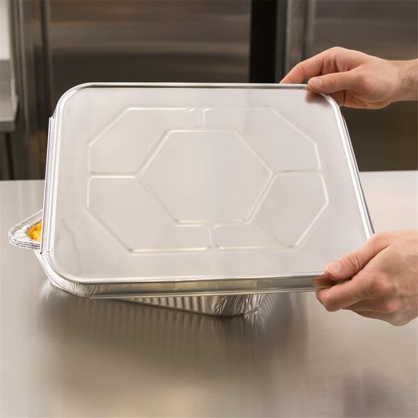 Bakebetter 2049-00-100 Steamtable Lid 1 by 2, 100PK - BA2824033