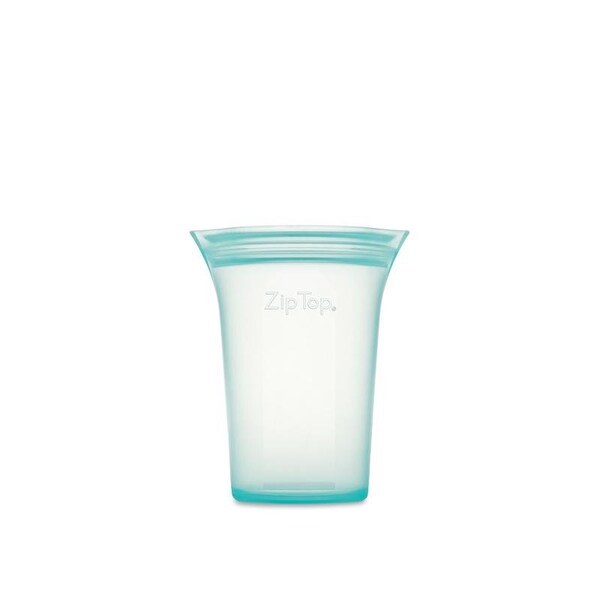 Zip Top Zip Top 8 oz Teal Storage Cup 1 pk - Z-CUPS-03