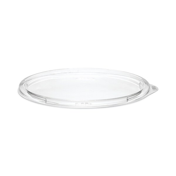 Dart PresentaBowls Clear Flat Lids, 5.4" Diameter x 0.3" H, PK504, 504PK - C16BL
