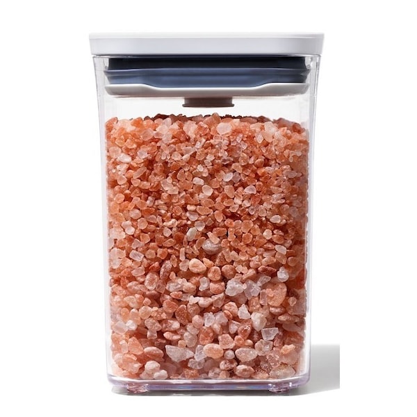 Oxo International Good Grips POP Food Container, 1.1 qt Capacity, Plastic, Clear, 4.3 in L, 4.3 in W, 6.3 in H - 11234000