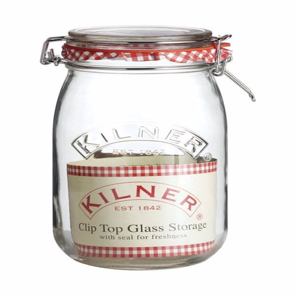 Kilner Kilner 50.72 oz Clear Storage Jar 1 pk - 0025492