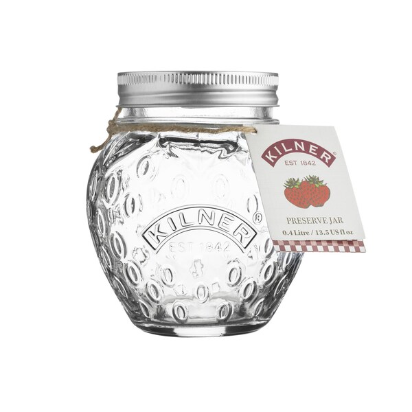 Kilner Kilner Strawberry Regular Mouth Preserve Jar 13.5 oz 1 pk - 0025.582U