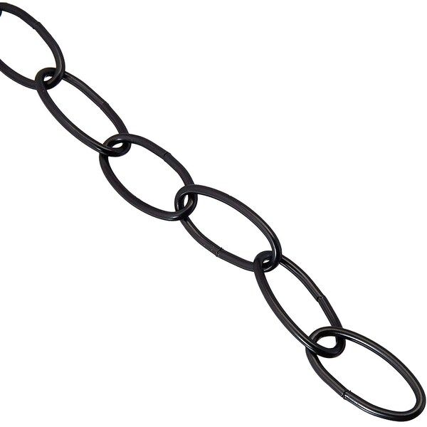 Blue Donuts Chain Extension for Hanging Baskets, Planters, Powder Black, 36 Inches - BD3542791