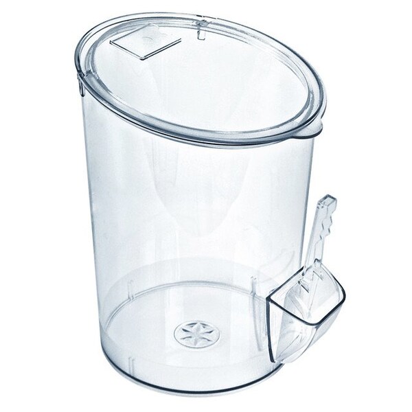 Azar Displays 3.7 Gallons Clear Acrylic Candy Bin with Scooper - 400422
