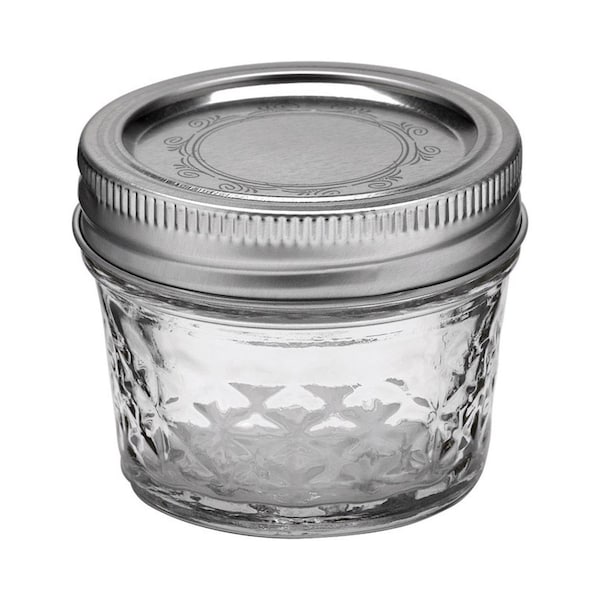 Ball Ball Quilted Crystal Regular Mouth Jelly Jar 4 oz 12 pk - 1440080400