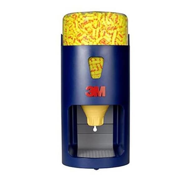 Ear Ear 247-391-0000 One-Touch Pro Metal Ear Plug Dispenser; Blue - 247-391-0000