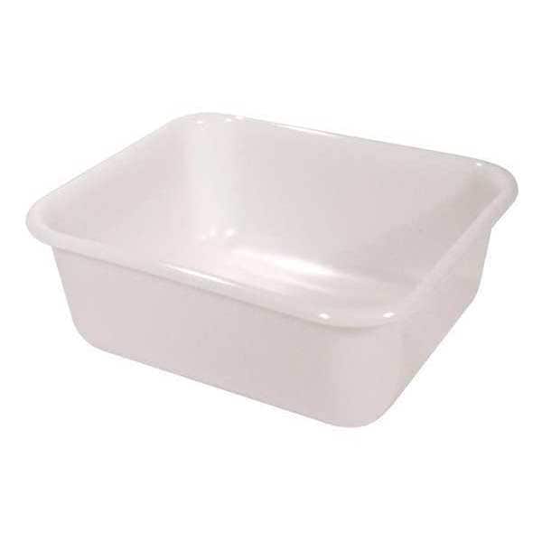 Rubbermaid Commercial Tote Box, 11 qt., White - FG369000WHT