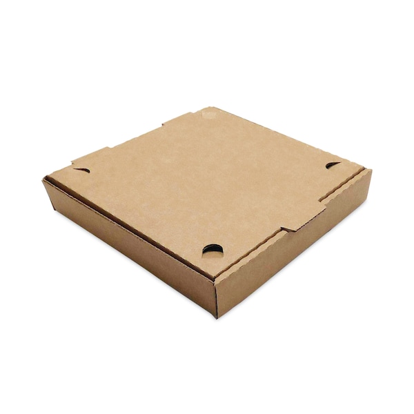 Blutable Pizza Boxes, 10 x 10 x 2, Kraft, Paper, PK50 - REM-BX-KRSTCK-10ISBFL