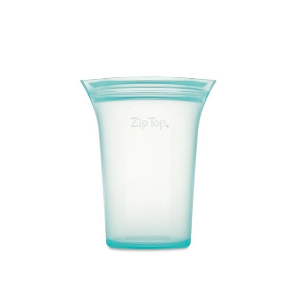 Zip Top Zip Top 16 oz Teal Storage Cup 1 pk - Z-CUPM-03