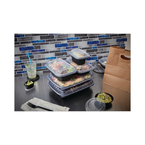 Pactiv Evergreen EarthChoice Entree2Go Takeout Container Vented Lid, 5.65 x 4.25 x 0.93, Clear, PK600, 600PK - YCNV6X4PPDL