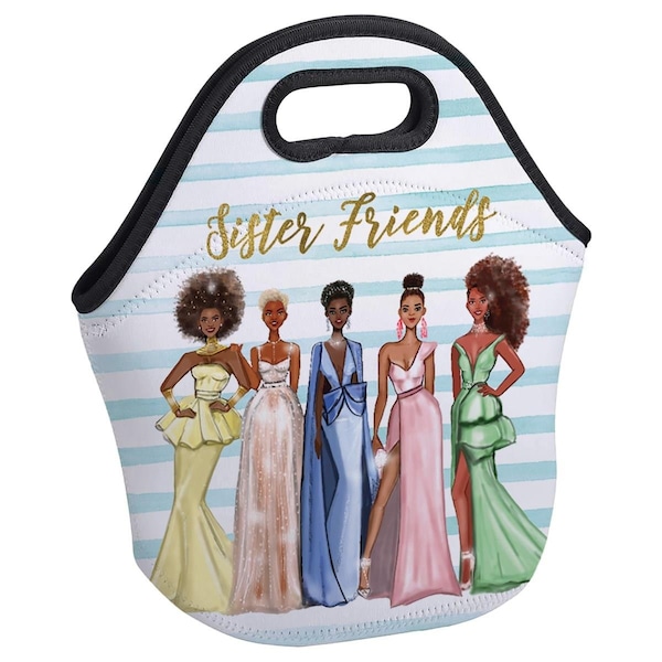 Top Chef 12 x 11.5 x 6.75 in. Sister Friends Insulated Lunch Bag - TO3327632