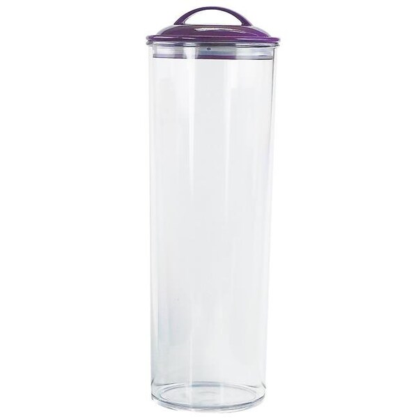 Reston Lloyd Reston Lloyd 11652 Acrylic Spaghetti Canister  Plum - 11652