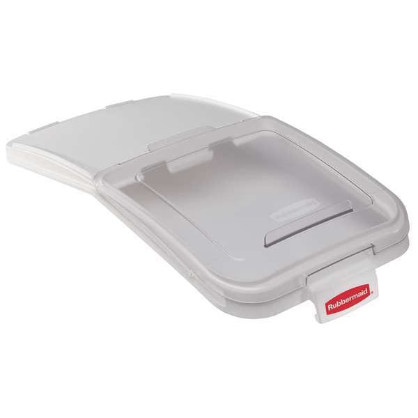 Rubbermaid Commercial Storage Bin Lid, W 14 1/2, w/32 oz. Scoop - FG9F7800CLR
