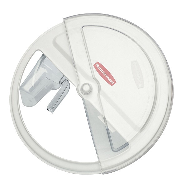 Rubbermaid Commercial Bulk Ingredient Lid, Includes 4 Cup Scoop - FG9G7800WHT