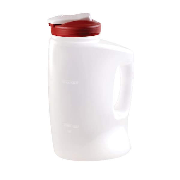 Rubbermaid Seal-N-Save 2 qt Clear Mixing Bottle 1 pk - 1776501