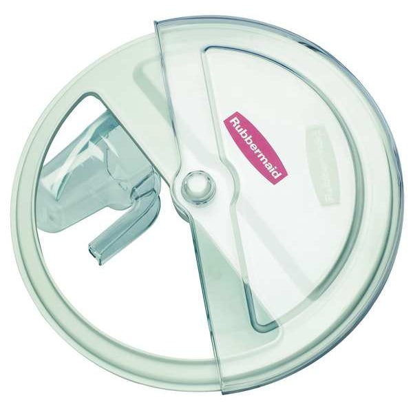 Rubbermaid Commercial Bulk Ingredient Lid, Includes 2 Cup Scoop - FG9G7600WHT