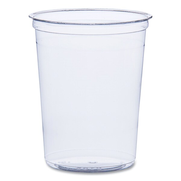 Dart Bare Eco-Forward RPET Deli Containers, 32 oz, Clear, 500PK - DM32R-0090