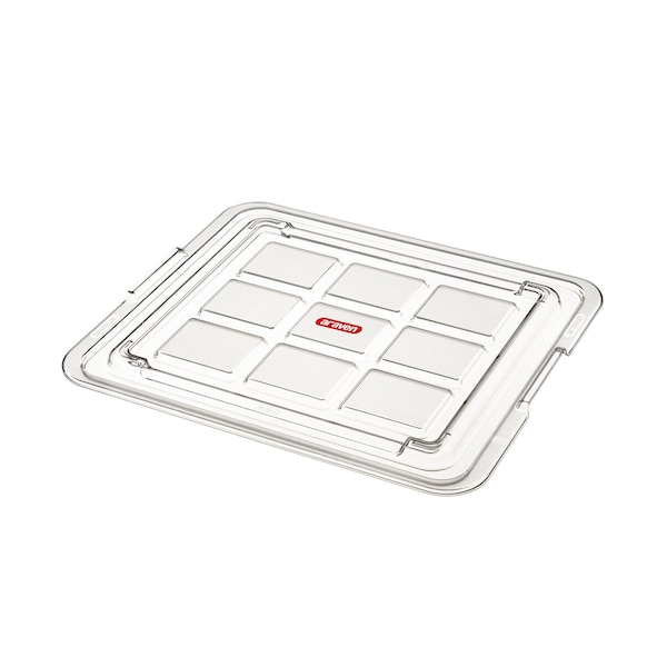 Araven LID FOR LARGE FOOD BOX ABS GN2/1, CLEAR, 25 5/8" X 21" X 3/4" - 74071