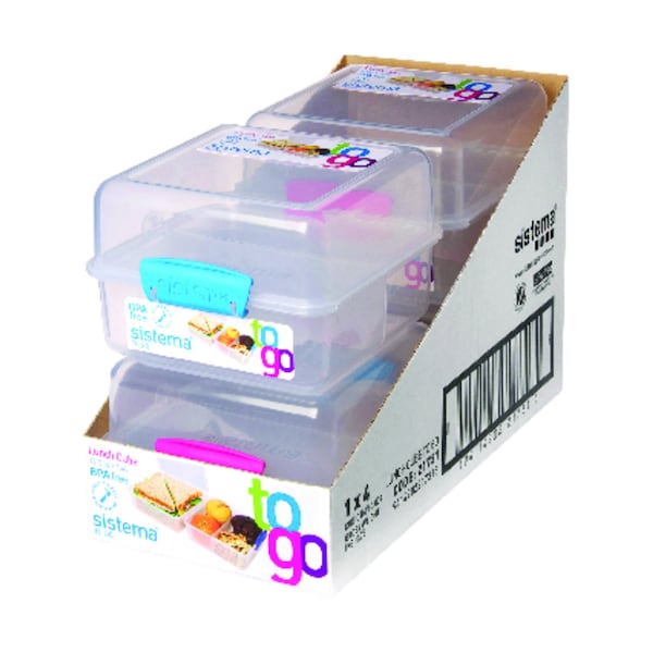 Sistema Sistema 47.34 oz Clear Food Storage Container 1 pk - 2173153
