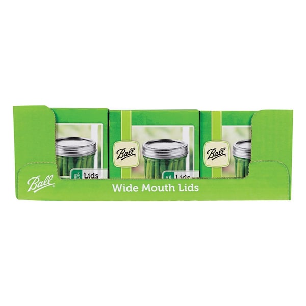 Ball Ball Wide Mouth Canning Lid 12 pk - 1440042050