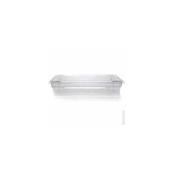 Cambro Cambro - Camwear Food Storage Container, 18 x 26 x 6, 8.75 Gallon, Polycarbonate, Clear - 18266CW135