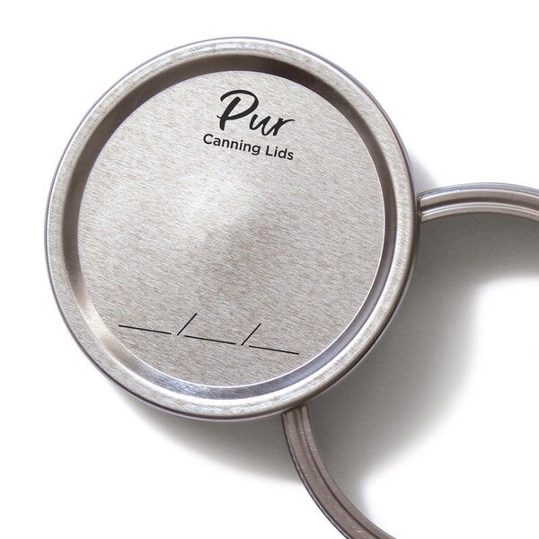 Pur Mason Regular Mouth Canning Lids and Bands, 12PK - 64002