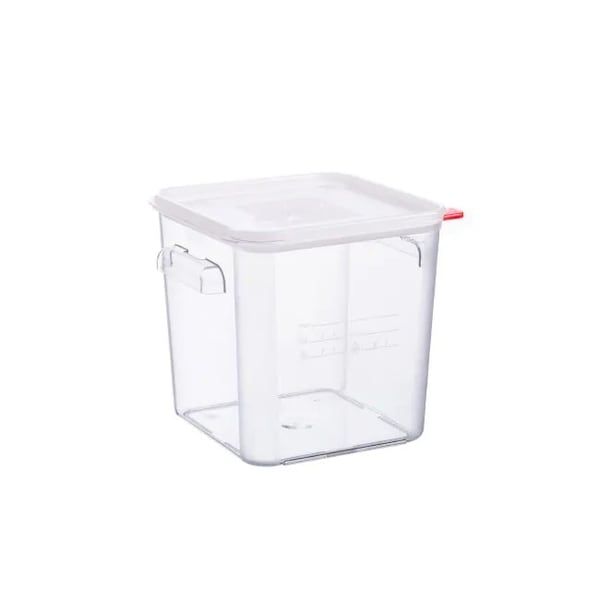 Araven Polycarbonate Airtight Square Container 8.4QT, 6PK - 31854
