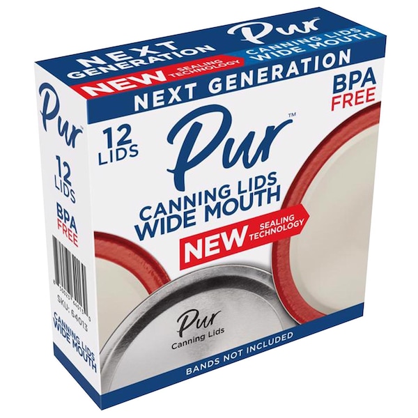Pur Wide Mouth Canning Lid , 12PK - 64013