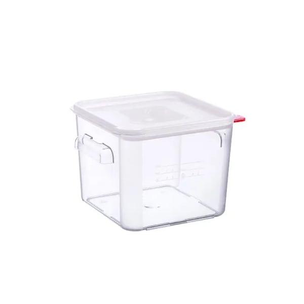 Araven Polycarbonate Airtight Square Container 6.3QT, 6PK - 31853