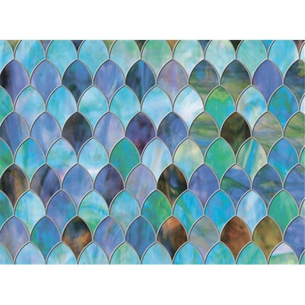 Perfecttwinkle Peacock Door Premium Film - 35.25 in. - PE685637