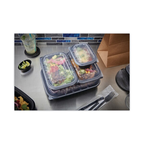 Pactiv Evergreen EarthChoice Entree2Go Takeout Container Vented Lid, 8.67 x 5.75 x 0.98, Clear, PK300, 300PK - YCNV9X6PPDL