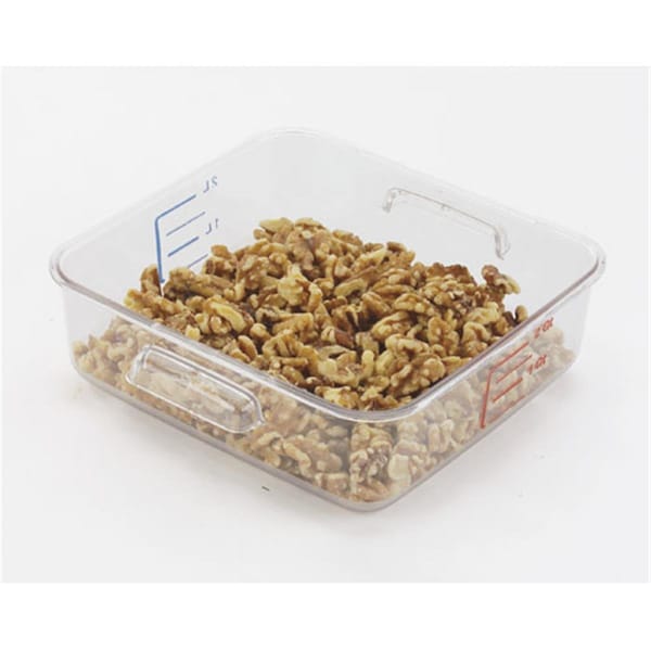 Razoredge Space Saver Sq Container 2Qt 8.75X8.3X2.7 Cle - RA2446215