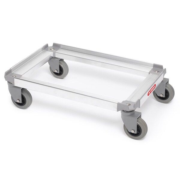 Araven CARRIER DOLLY FOR LARGE FOOD BOX WITH CASTERS, GREY - 61223