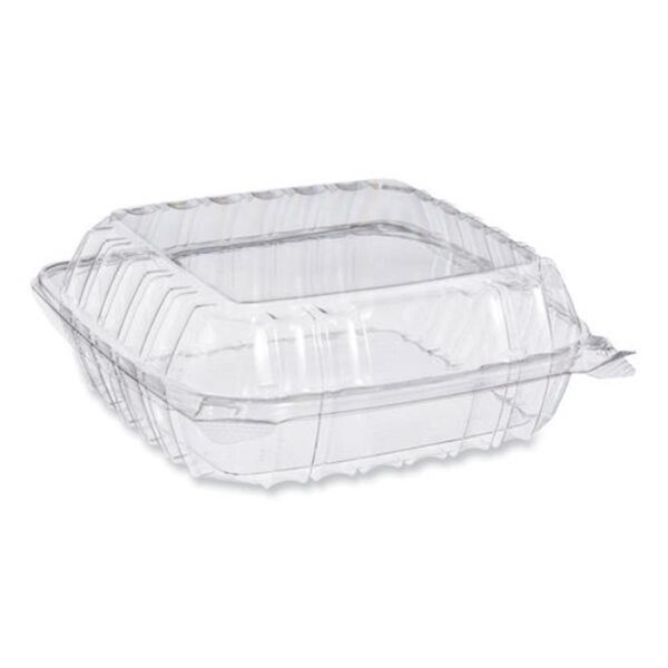 Dart 8.22 x 3.02 in. ClearSeal Hinged-Lid Plastic Containers - DCCPET90PST1