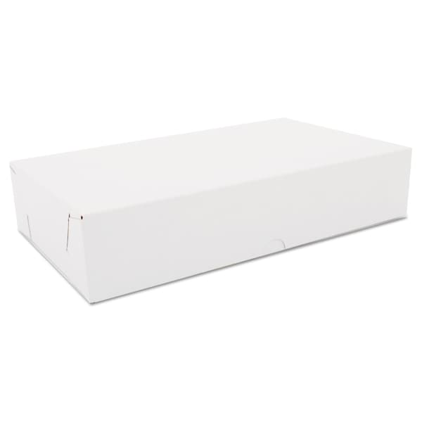 Sct 2-Piece Sausage/Meat-Patty Boxes, Paperboard, 12x7x2 1/2, White, PK100 - SCH 1701