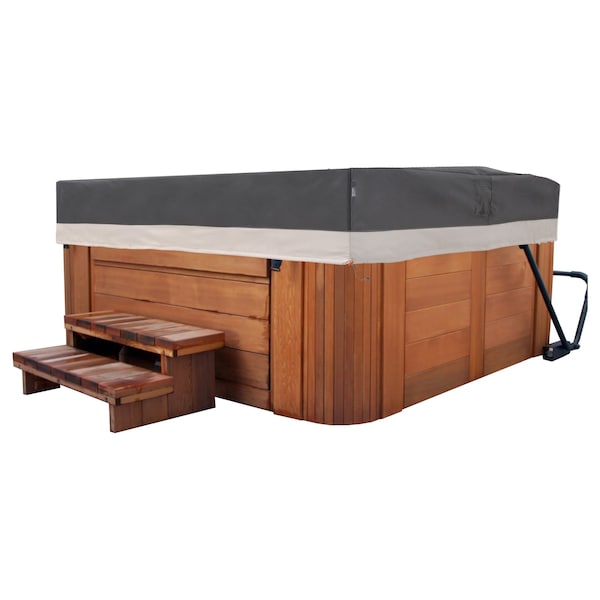 Modern Leisure Renaissance Hot Tub Cover, 86 in. Square x 14 in. H, Gray - 3098