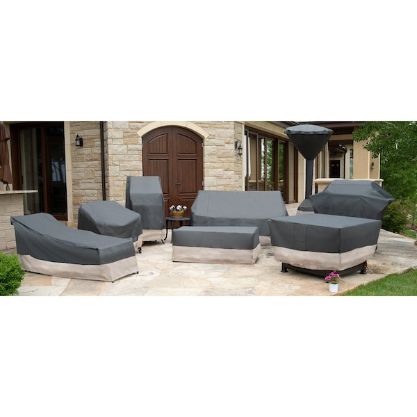 Modern Leisure Renaissance Hot Tub Cover, 86 in. Square x 14 in. H, Gray - 3098