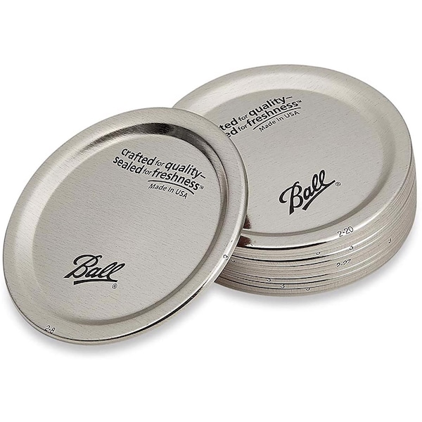 Ball Ball Regular Mouth Canning Lids and Bands 12 pk - 1440030060