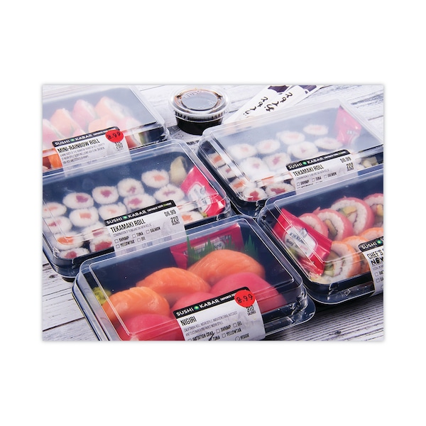 Dart Specialty Containers, Black/Clear, 18oz, 6.22w x 5.91d x 2.09h, PK200 - 851611-PS94