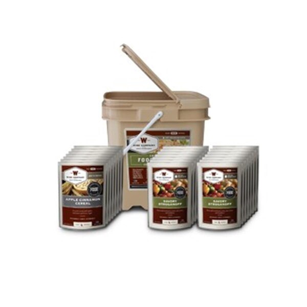 Top Chef 84 Serving Breakfast and Entree Bucket - 25 Year Shelf Life - Emergency Food Supply - TO3301365