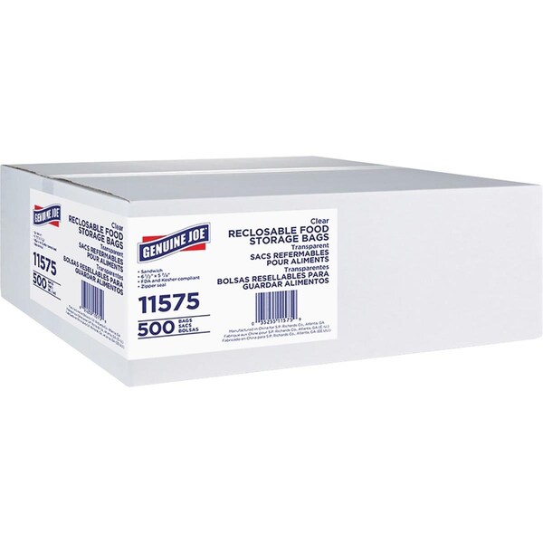 Genuine Joe Food Storage Bags 1.15 mil - GJO11575CT