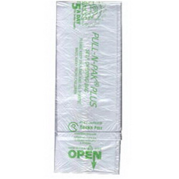 Crown 10215 CPC 15 x 20 in. Clear Pull n Pak Self Opening Bag - CR55715