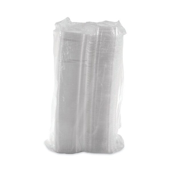 Dart ClearPac SafeSeal Tamper-Resistant/Evident Containers, Flat Lid, 20 oz, 5.7x7.3x1.8, Clear, 200PK - CH20TF