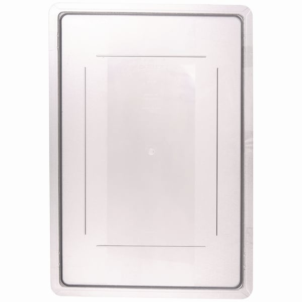 Carlisle Foodservice StorPlus Polycarbonate Food Storage Container Lid, 18 x 26 x 1.28, Clear, Plastic - 1062707