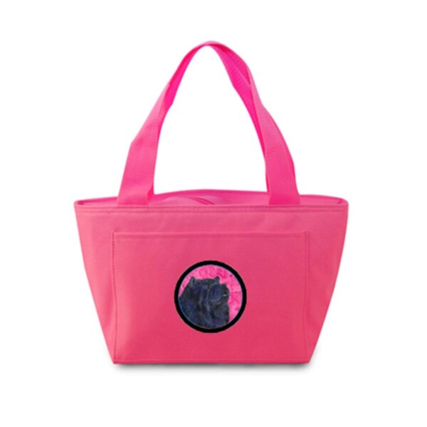 Carolines Treasures Pink Chow Chow Zippered Insulated School Washable And Stylish Lunch Bag Cooler - SS4777-PK-8808