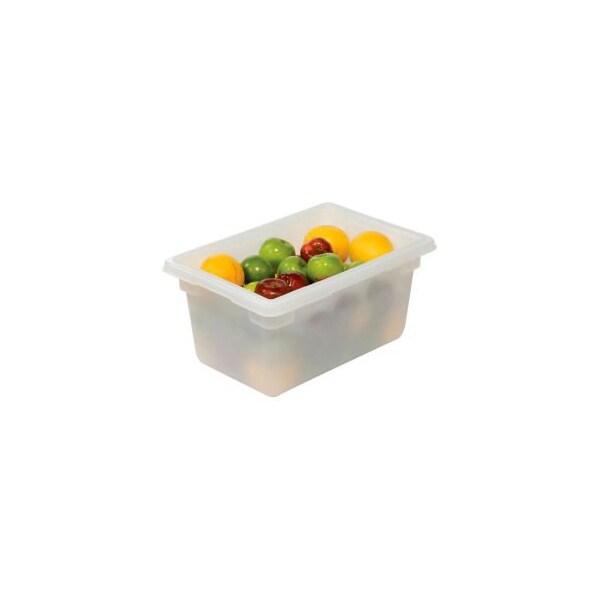 Rubbermaid Commercial Rubbermaid 3504-00 White Plastic Box 5 Gallon 18 x 12 x 9 - FG350400WHT